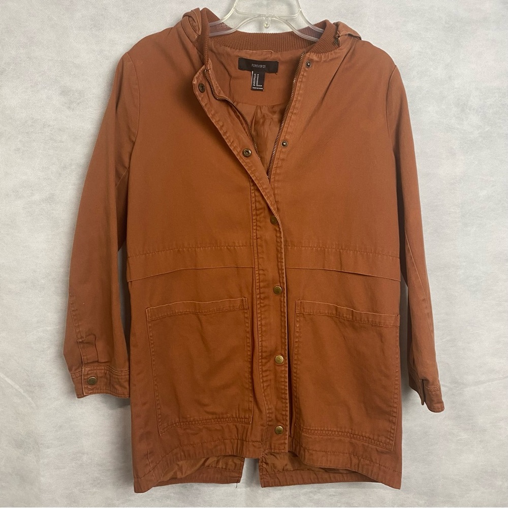 Forever 21 Brown Utility Jacket